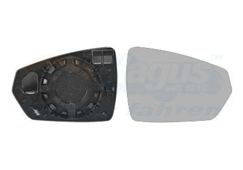 Image of VAN WEZEL Wing mirror glass VAN WEZEL 5751832