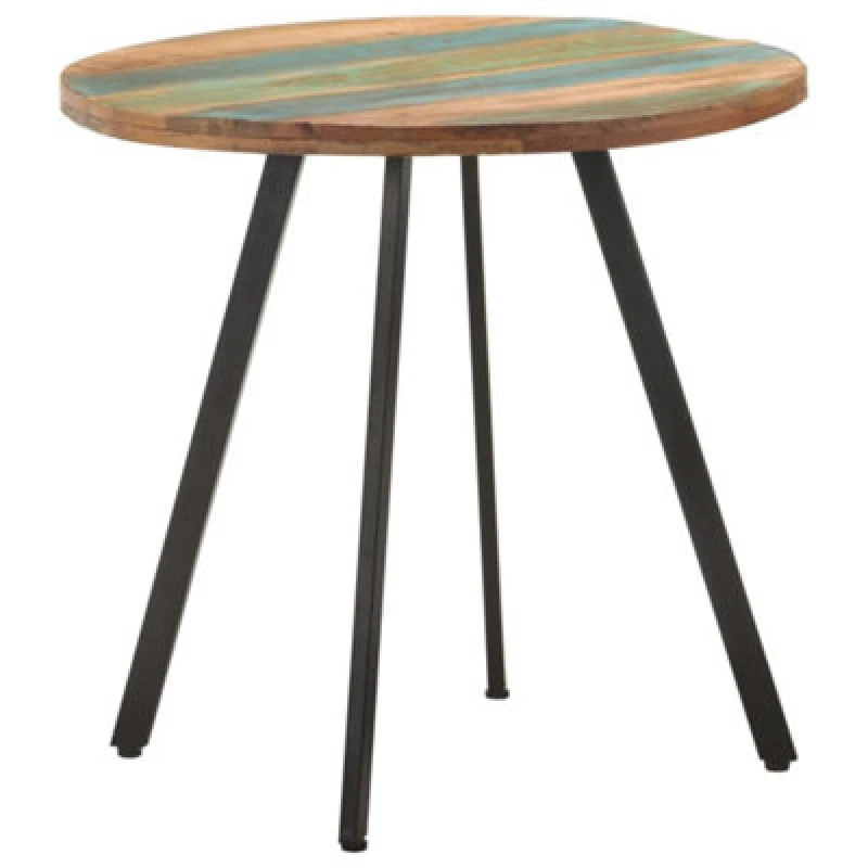 Image of VIDAXL Dining Table 80cm Solid Reclaimed Wood Vidaxl 8720286070291