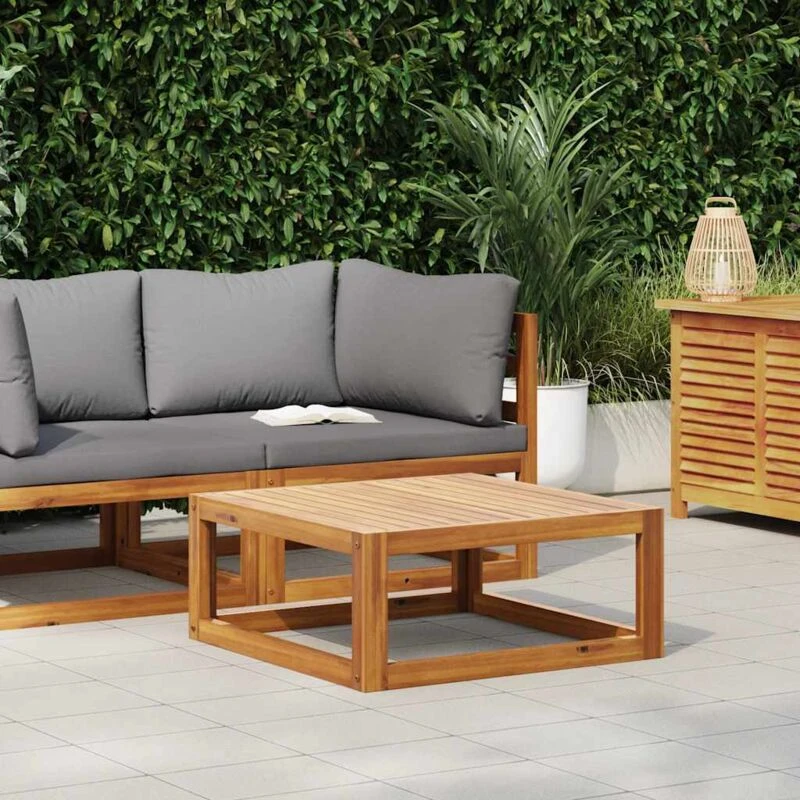 Image of VIDAXL Coffee Table 68x68x29cm Solid Acacia Wood Vidaxl 8720286114414