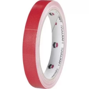 Image of TOOLCRAFT HEB38L10RC HEB38L10RC Cloth tape HEB38L10RC Red (L x W) 10 m x 38mm