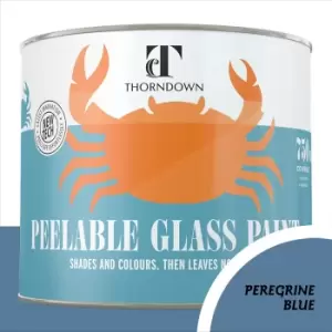 Image of Thorndown Peregrine Blue Peelable Glass Paint 750ml