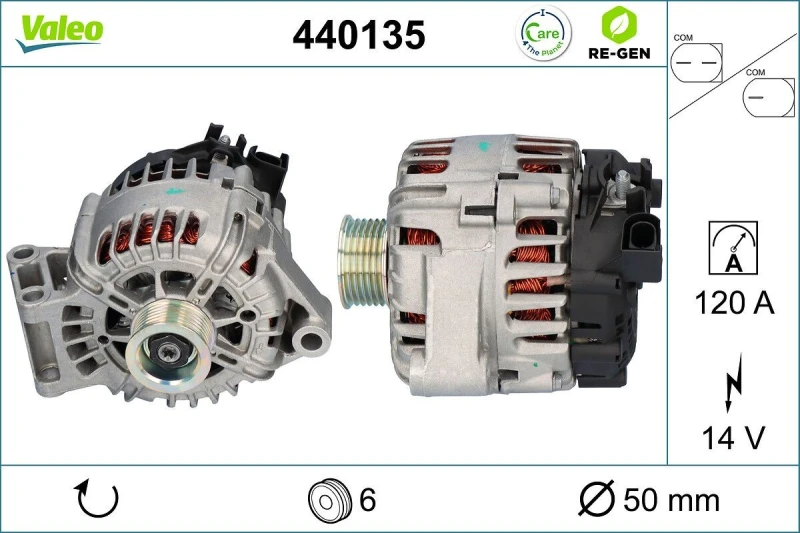 Image of Alternator VALEO 440135