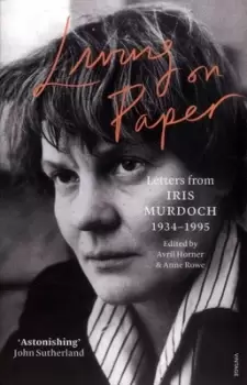 Image of Living on paper by Iris Murdoch