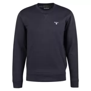 Image of Barbour Mens Ridsdale Crew Sweatshirt Navy XXL