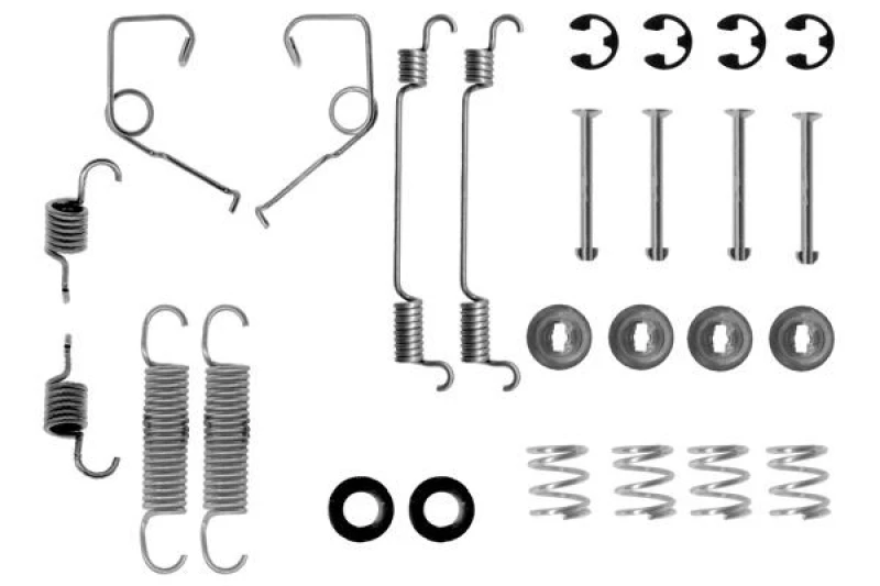 Image of Bosch 1 987 475 139 Accessory Kit, brake shoes with spring Accessory Kit,brake shoes (1502)