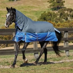 Image of Weatherbeeta ComFiTec Premier Thinsulate Combo Heavy - Grey/Blue
