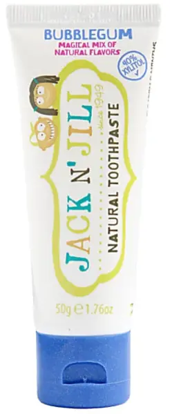 image of Jack N Jill Natural Bubblegum Toothpaste 50g