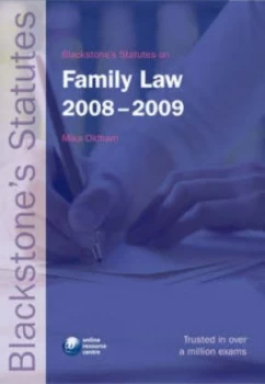 Image of Family Law 2008-2009 by Mika Oldham Paperback