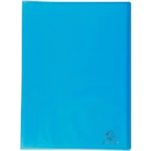 Exacompta Display Books PP ChromaLine A4, 40 Pkts, Turquoise, Pack of 12