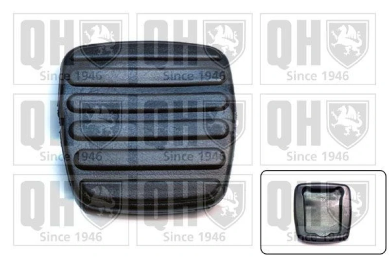 Image of QUINTON HAZELL Brake pedal pad QUINTON HAZELL EM1809K