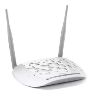 image of TP-LINK 300Mbps Wireless N USB VDSL/ADSL Modem Router WiFi 4 (802.11n) Single-band (2.4 GHz) Ethernet LAN VDSL2 White Tabletop Router