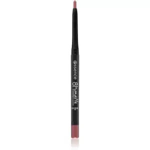 image of Essence 8h Matte Comfort Matte Lip Liner with Sharpener Shade 04 Rosy Nude 0,3 g