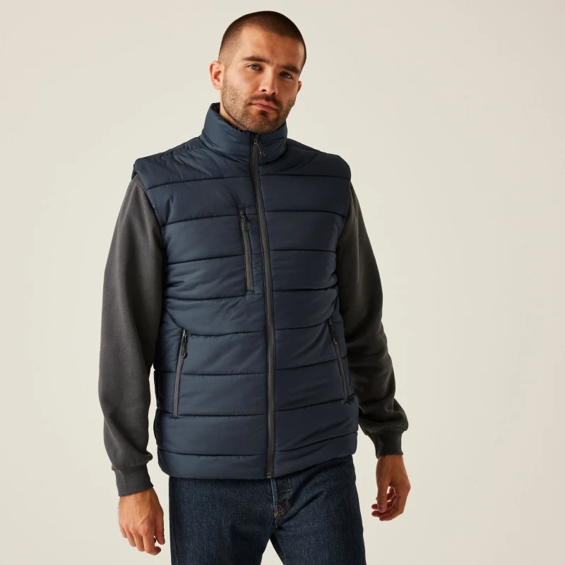 Image of Regatta Regatta Men Navigate' Thermal Bodywarmer in Navy Size: Small Navy S Male 5063019155432