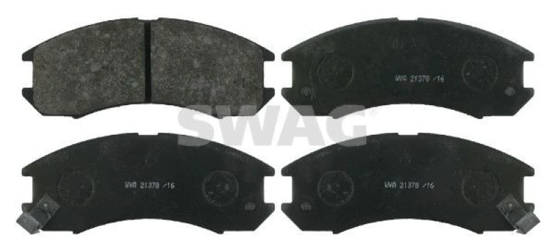 Image of Brake pad set SWAG 83 91 6282