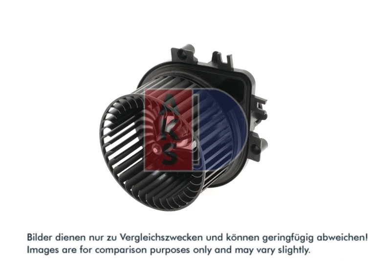 Image of AKS DASIS 058002N Blower Motor for right-hand drive vehicles Interior Blower (2669)