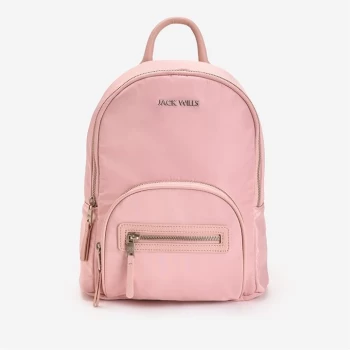 image of Jack Wills Mini Nylon Backpack - Pink