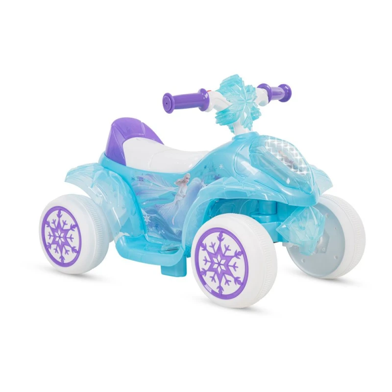 Image of Disney Frozen Bubble Quad Ride On - 6V