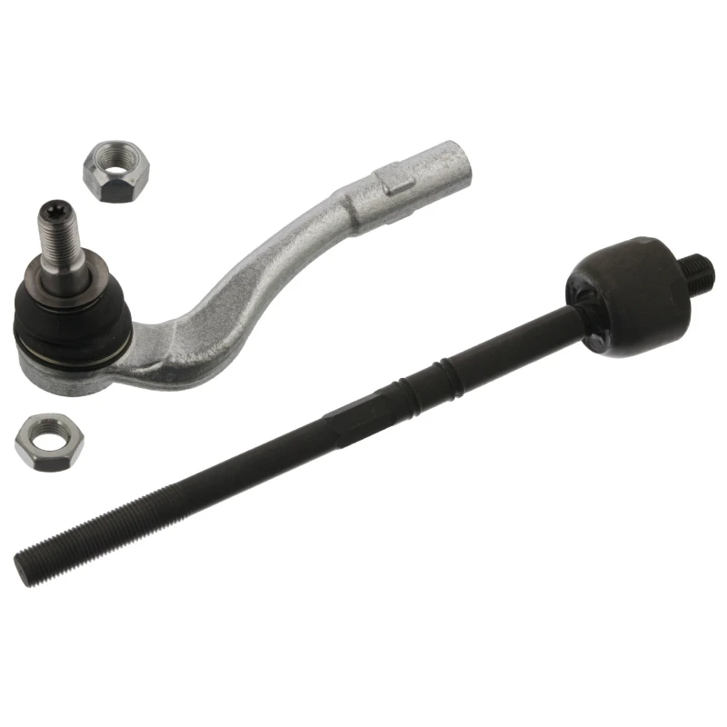 Image of FEBI BILSTEIN 44691 Tie Rod Front Axle Left, with lock nut Rod Assembly (284)