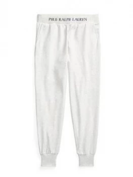 Image of Polo Ralph Lauren Jersey Sleep Lounge Pants - English Heather, Size S, Men