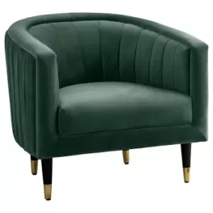 Image of Crossland Grove Limoges Armchair Mallard Velvet