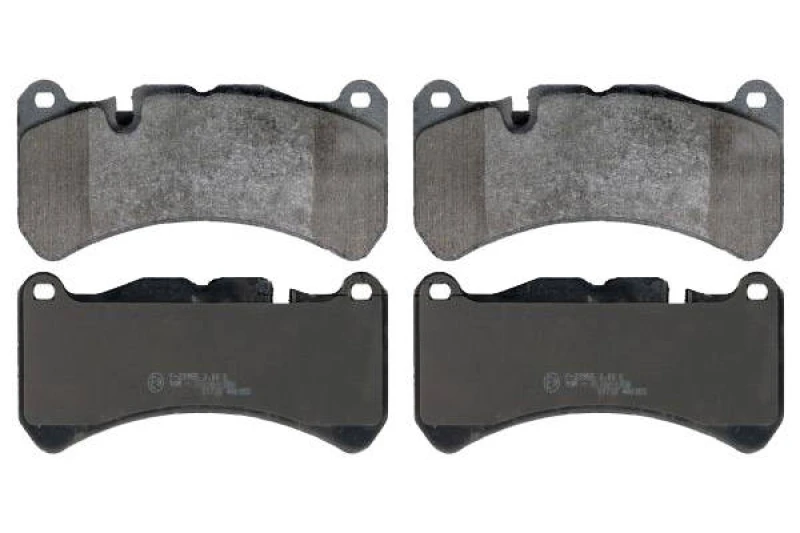 Image of SWAG 10 11 6138 Brake pad set Front Axle, prepared for wear warning indicator Brake Pad Set,disc brake (402)