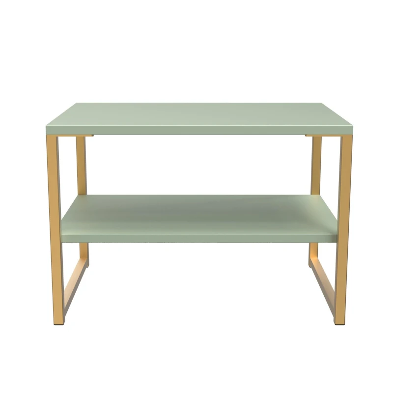 Image of Madrid Lamp Table In Reed Green (Ready Assembled)
