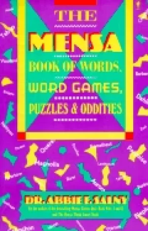 Image of mensa book of words word games puzzles and oddities