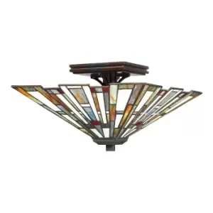 Image of Quoizel Maybeck Tiffany Valiant Bronze