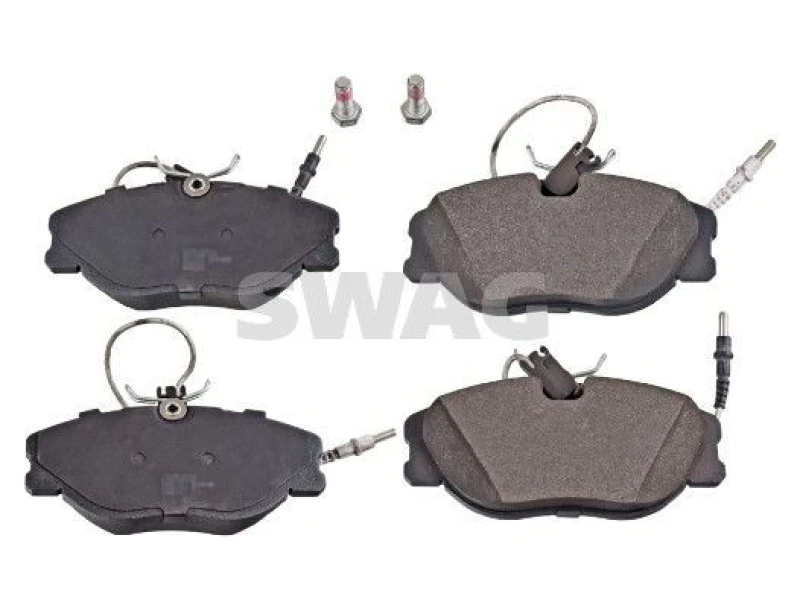 Image of Brake pad set SWAG 62 91 6224