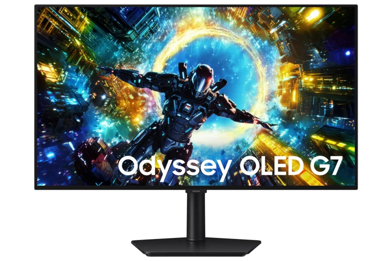 Image of Samsung 32" Odyssey OLED G7 G73SH Ultra HD Dual Mode 330Hz Gaming Monitor LS32HG732SUXXU