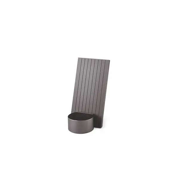 Image of Lexon City Energy Wireless Charging Station and Bluetooth Speaker - Gun Metal LD141X9 Black