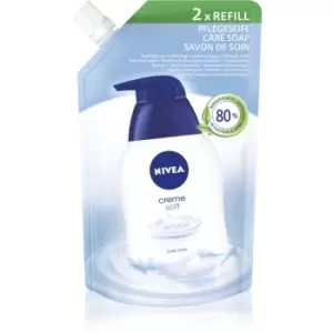 image of Nivea Creme Soft Liquid Soap Refill 500 ml