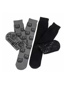 Image of Totes 2 Pack Original Slipper Sox - Multi
