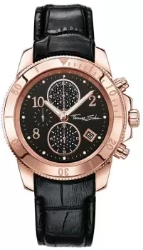 Image of Thomas Sabo Watch Glam & Soul Ladies - Black