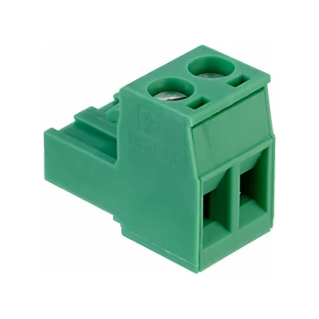 image of 1754449 MSTB 2,5/ 2-ST 2 Way Screw Plug Terminal Block 12A 5mm - Phoenix Contact