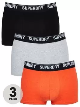 image of Superdry Trunk Triple Pack - Multi Size M Men