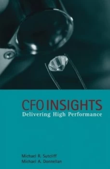 Image of Cfo Insights by Michael R. Sutcliff Hardback