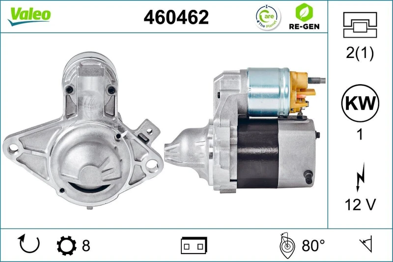 Image of Starter motor VALEO 460462