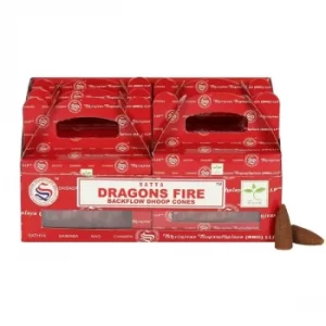 image of Dragons Fire Backflow Dhoop Cones by Satya