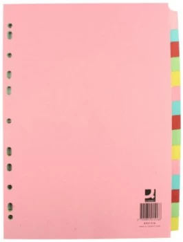 Image of Q Connect Subject Divider 15part