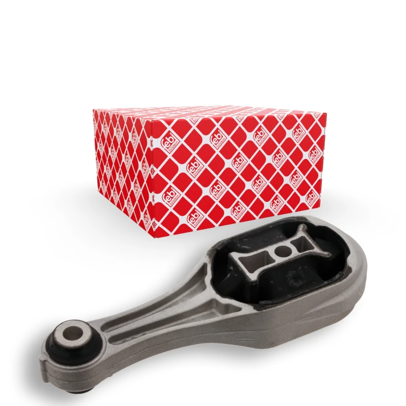 Image of FEBI BILSTEIN 32778 Engine mount Rear, Rubber-Metal Mount Elastomer Engine Mounting (247)