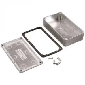 image of Hammond Electronics 1550WABK 1550WABK Universal enclosure 89 x 35 x 29.5 Aluminium Black