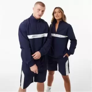 Image of Slazenger ft. Aitch Contrast Half Zip Sweater - Blue