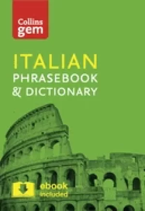 Image of collins italian phrasebook and dictionary gem edition essential phrases and