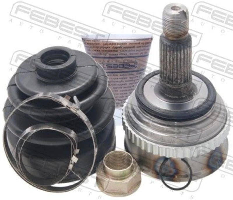 Image of FEBEST 0310-024A50 Joint, drive shaft Wheel Side, with ABS sensor ring Joint,drive shaft (236)