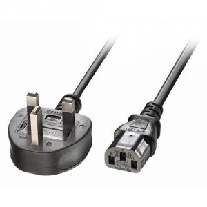 Image of Lindy 30434 power cable Black 3m C13 coupler