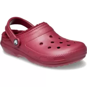 Image of Crocs Womens Classic Lined Slip On Lightweight Clog Slippers UK Size 4 (EU 37-38)