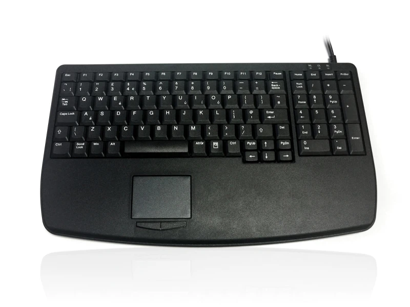 Image of Accuratus 730V2 keyboard Universal USB QWERTY UK English Black