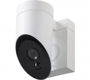 image of Outdoor Full HD WiFi Security Camera - White