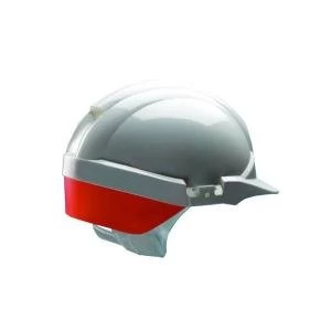 Image of Centurion Reflex Safety Helmet White with Orange Rear Flash White Ref